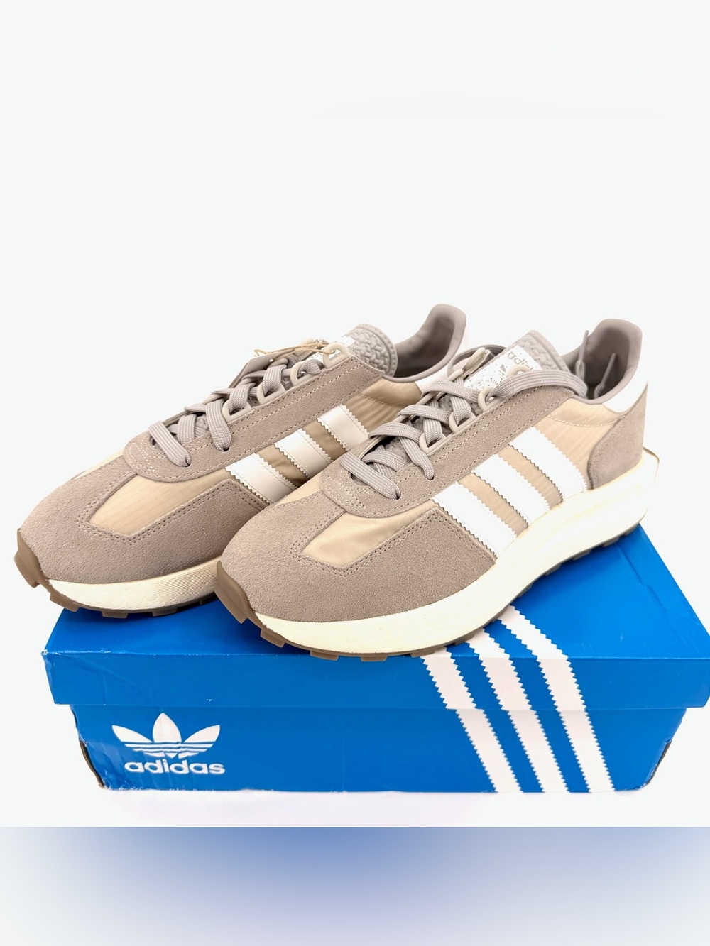 adidas Retropy E5 Q47101 Solid Grey Men’s 9 BOOST Sneakers NWT